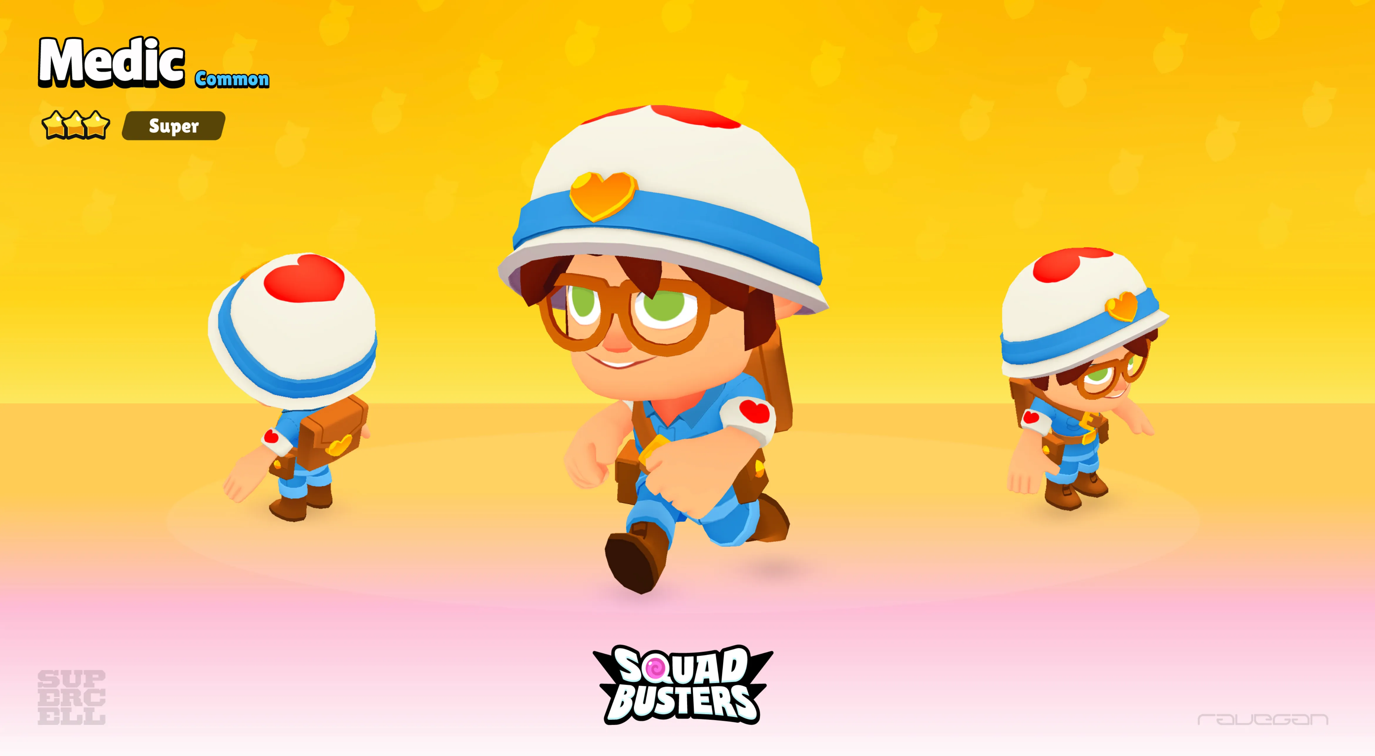 Medic character squad busters